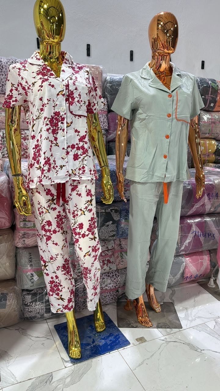 Pyjama femme deux pièces – plusieurs modèles