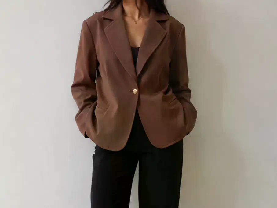 Veste classique oversized