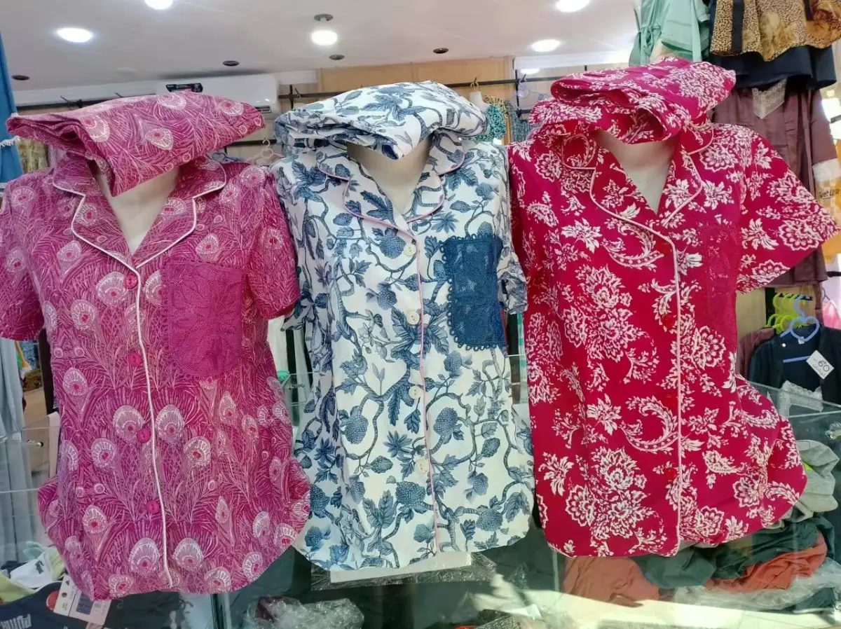 Pyjamas fleuris